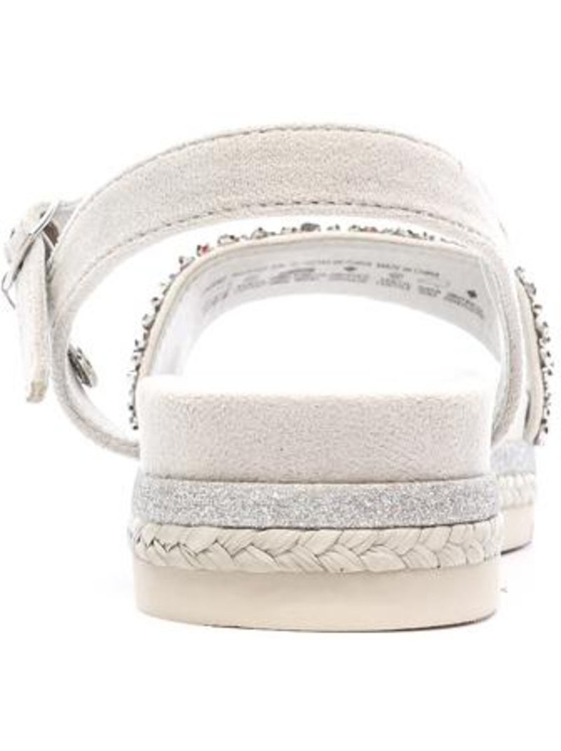 Sandali Donna Grigio argentato - Kiabi