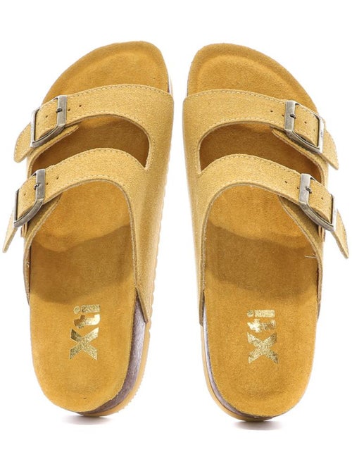 Sandali donna in pelle - Kiabi Sandali donna in pelle - Kiabi