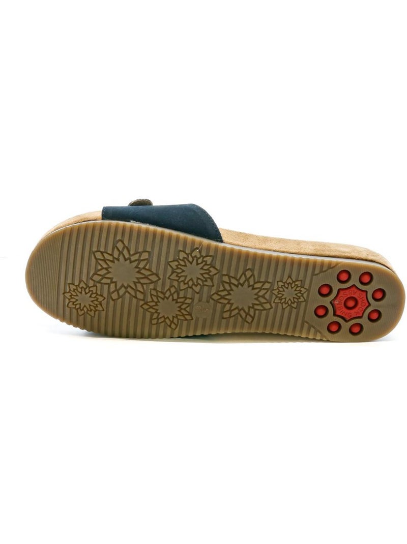 Sandali donna relife Blu marino - Kiabi