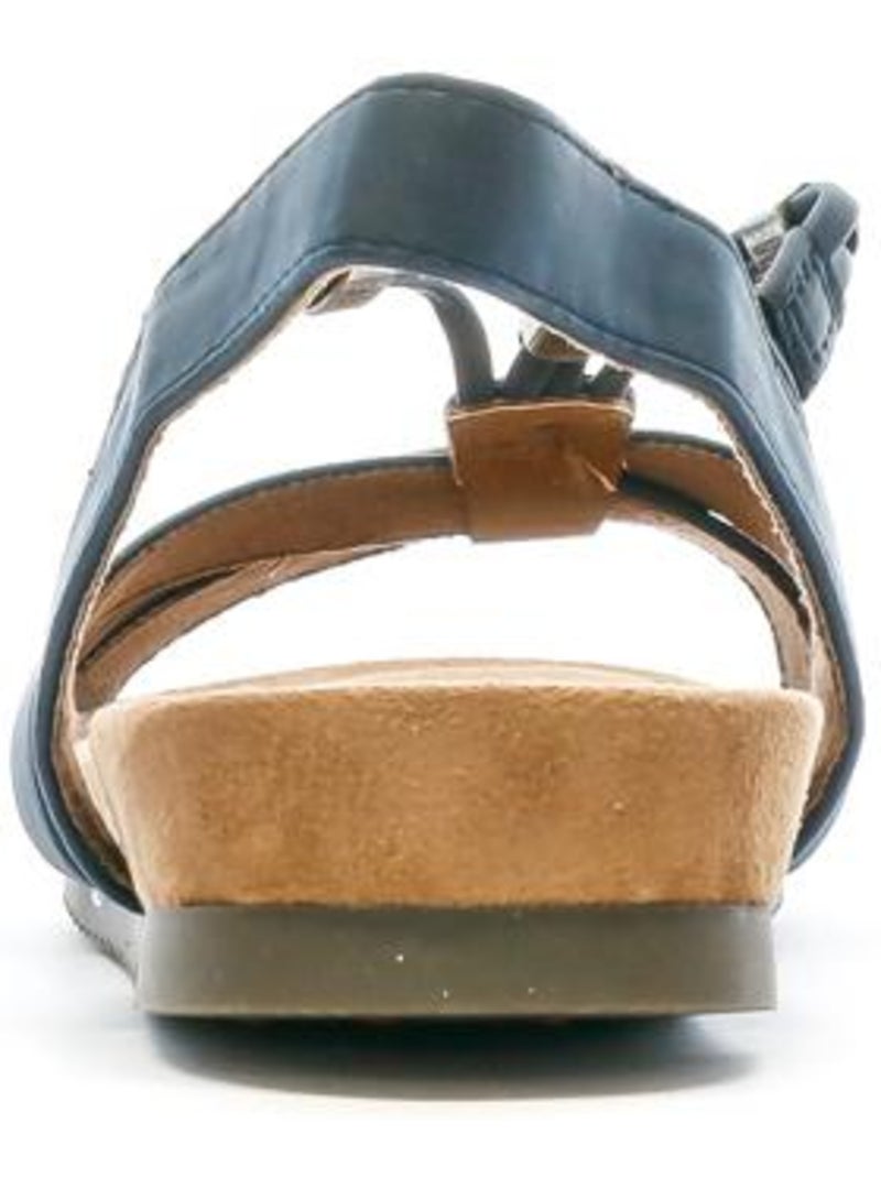 Sandali donna relife Blu marino - Kiabi