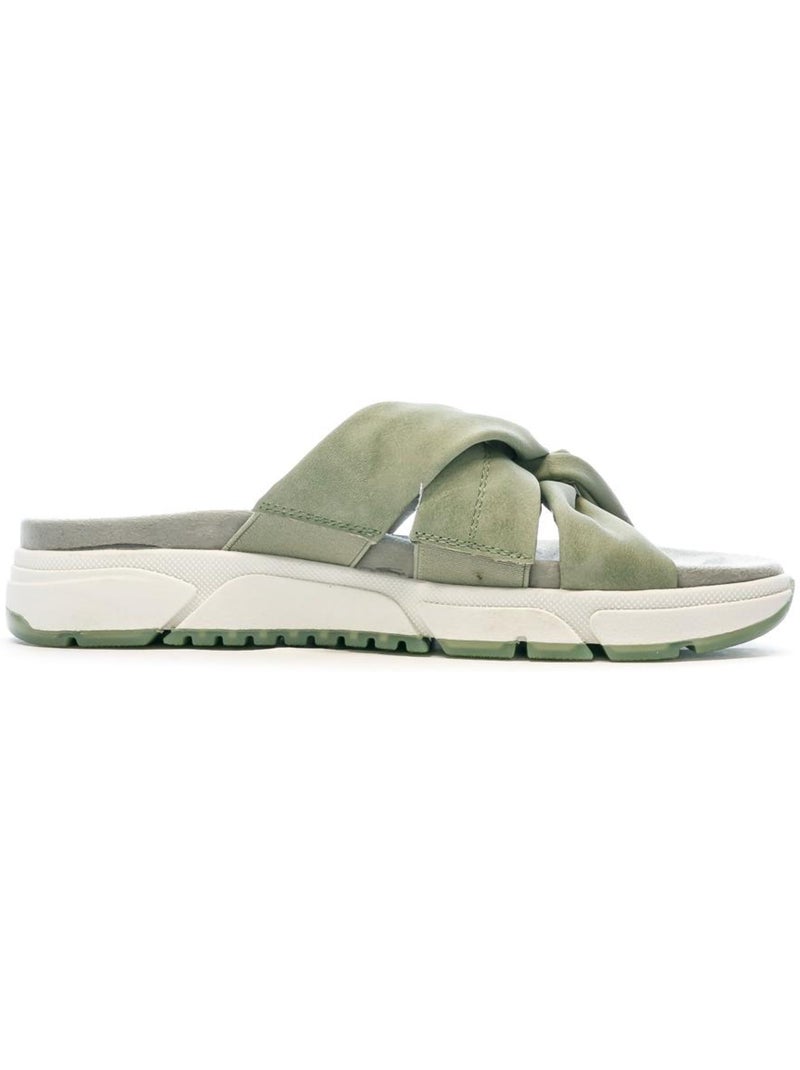 Sandali donna relife Verde - Kiabi