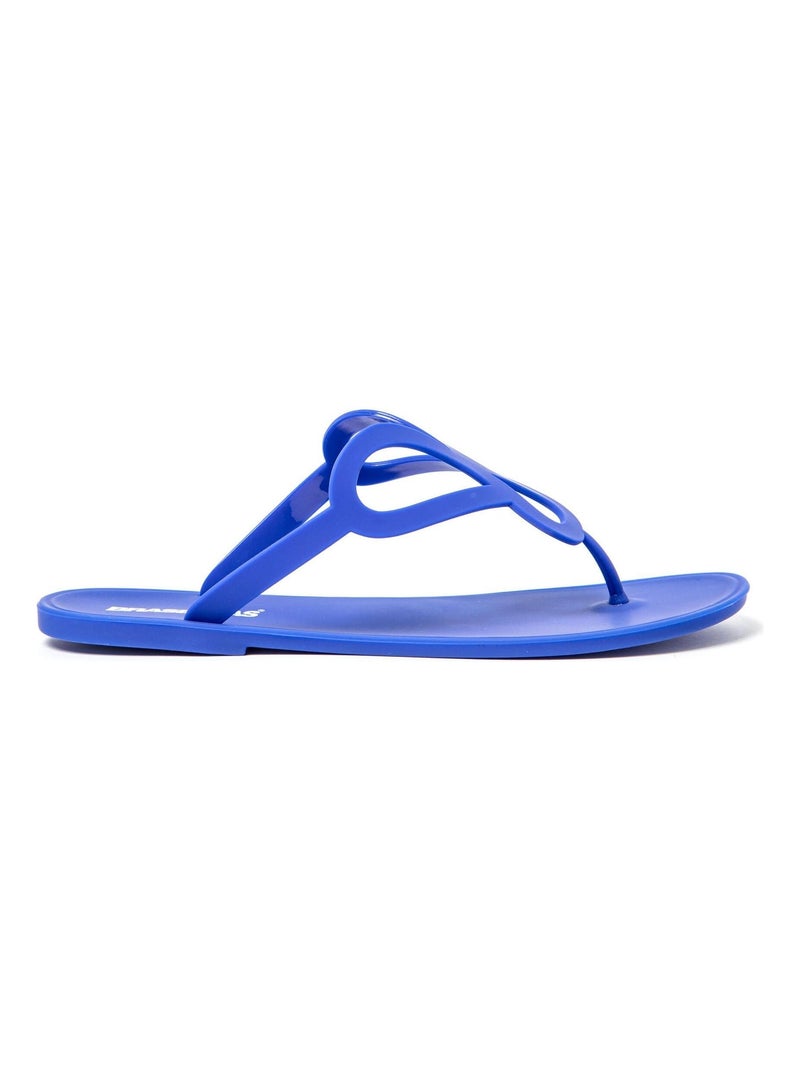 Sandali donna suola in gomma Blu elettrico - Kiabi