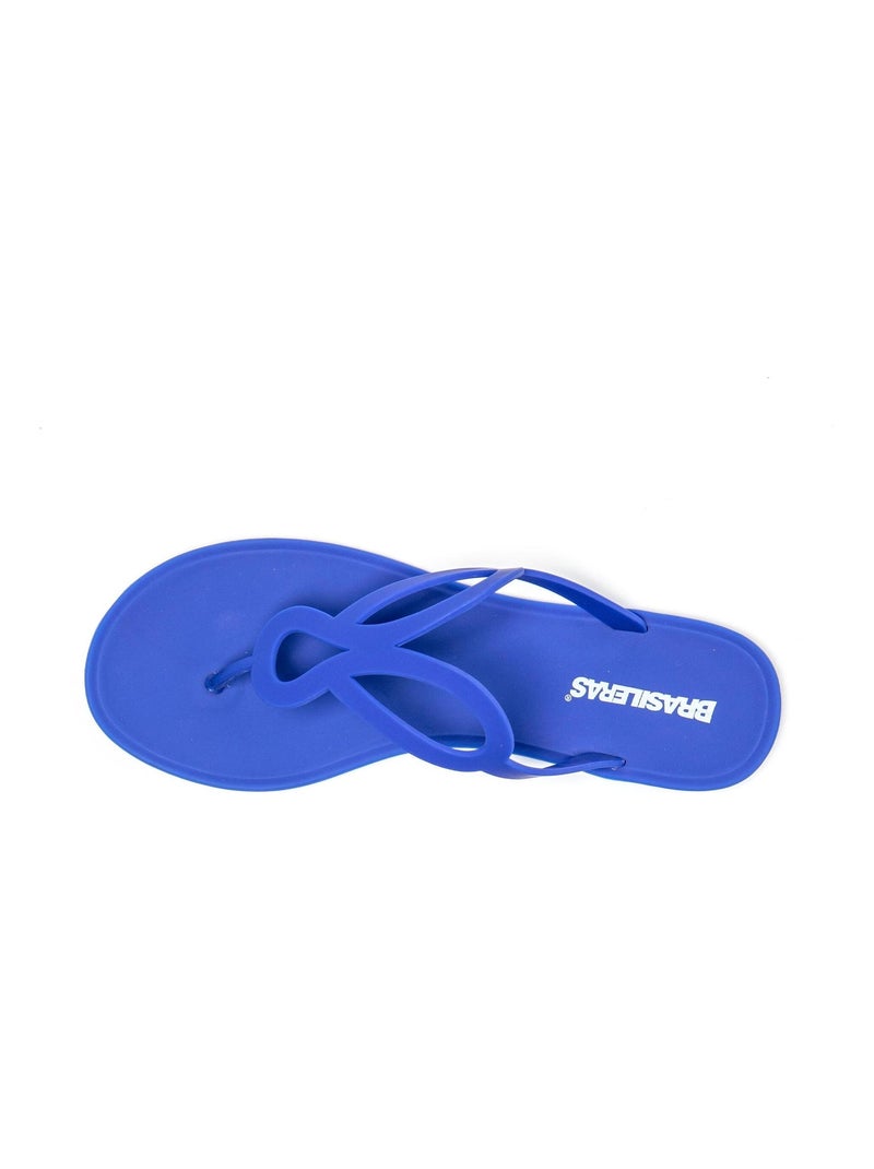 Sandali donna suola in gomma Blu elettrico - Kiabi
