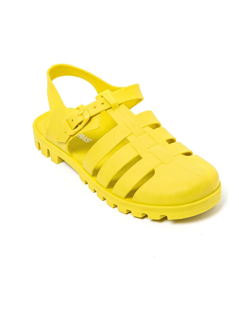 Sandali donna suola in gomma Giallo - Kiabi