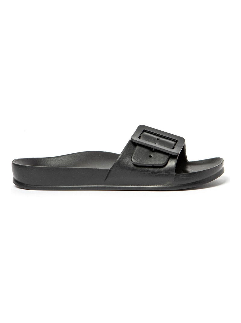 Sandali donna suola in gomma Nero - Kiabi