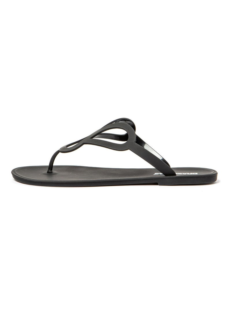 Sandali donna suola in gomma Nero - Kiabi