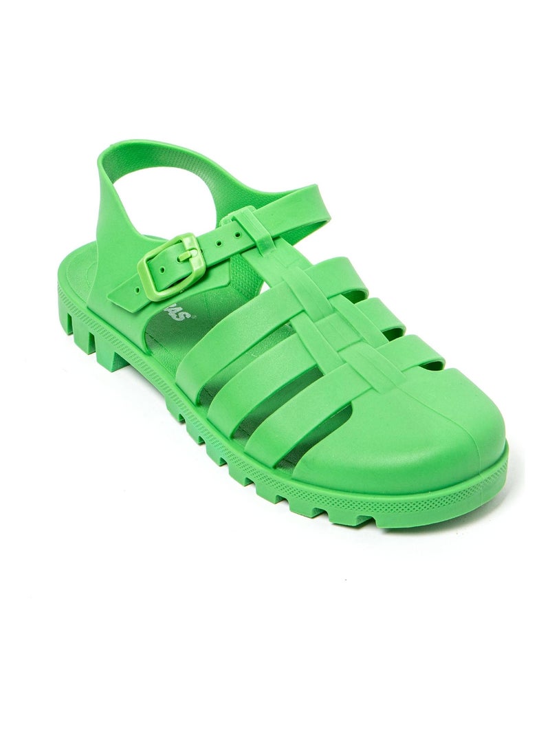 Sandali donna suola in gomma Verde - Kiabi