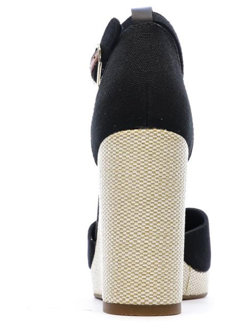 Sandali Donna Tommy Hilfiger con Zeppa Nero - Kiabi