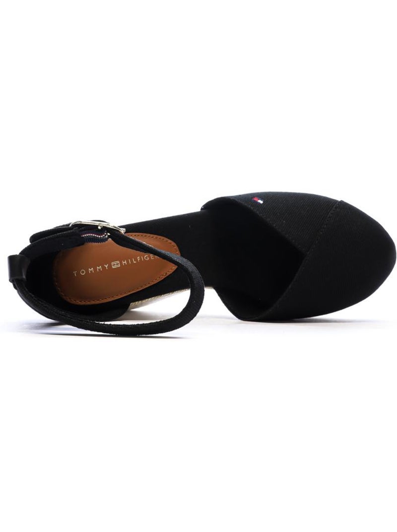 Sandali Donna Tommy Hilfiger con Zeppa Nero - Kiabi