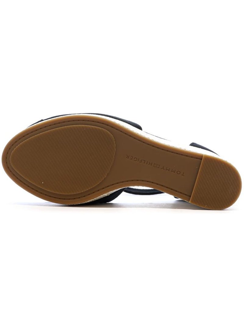 Sandali Donna Tommy Hilfiger con Zeppa Nero - Kiabi
