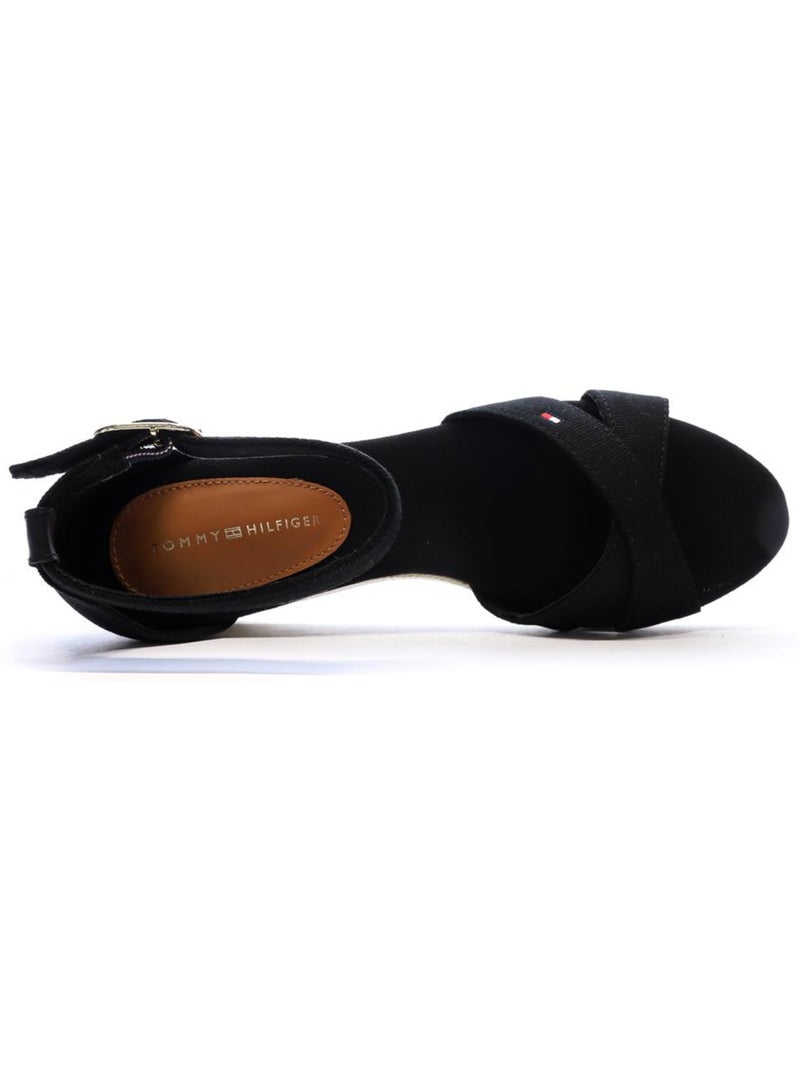 Sandali Donna Tommy Hilfiger Nero - Kiabi