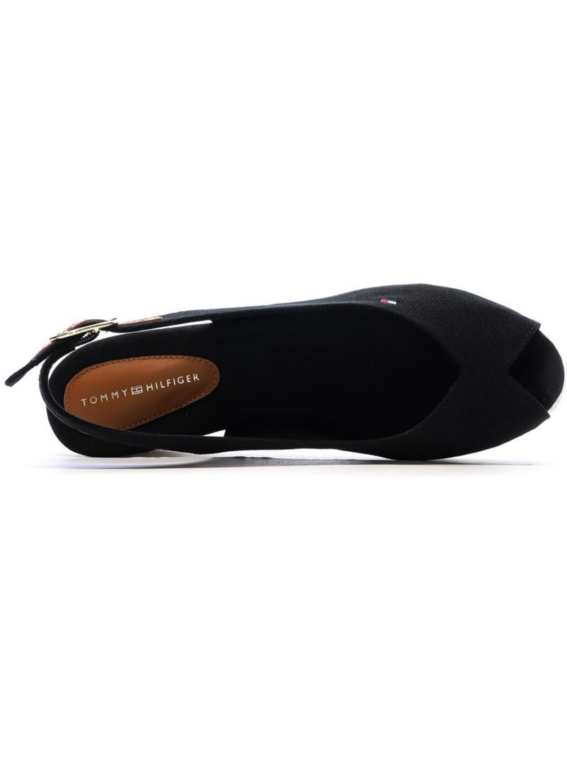 Sandali Donna Tommy Hilfiger Nero - Kiabi