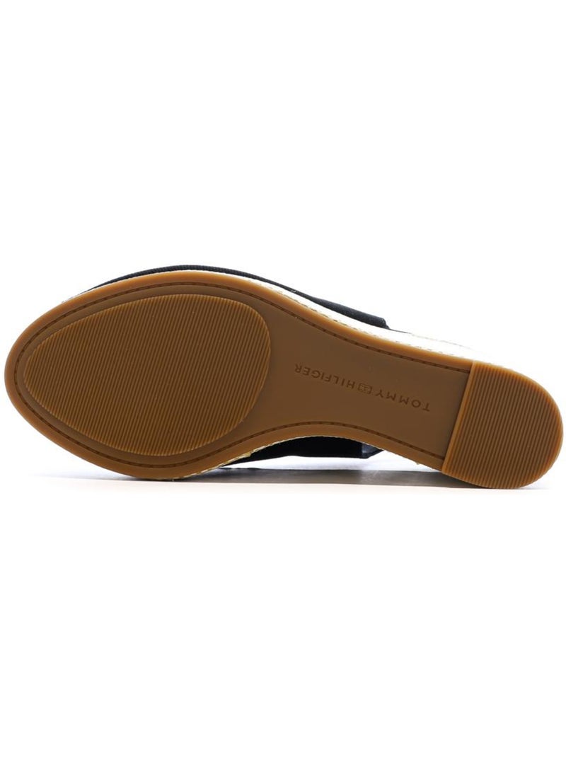 Sandali Donna Tommy Hilfiger Zeppa Nero - Kiabi