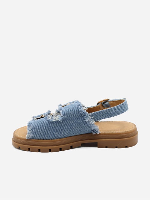 Sandali in denim - Kiabi Sandali in denim - Kiabi