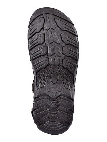 Sandali in pelle con velcro