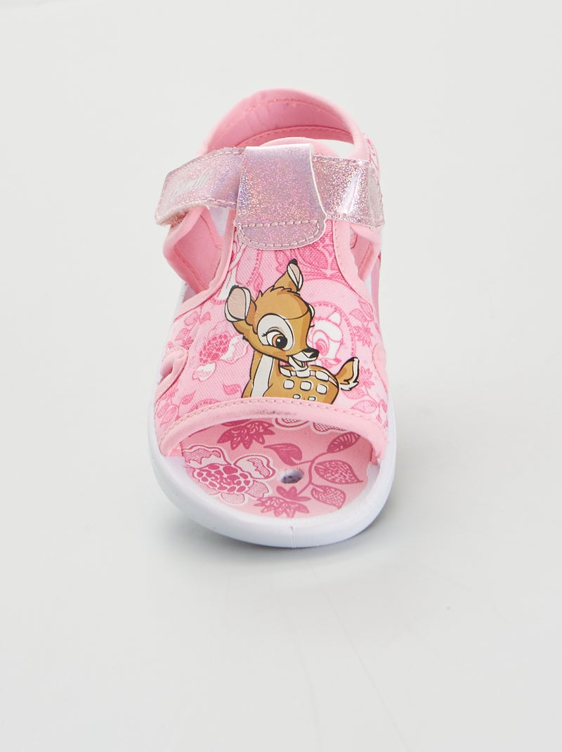 Sandali in tessuto 'Bambi' rosa - Kiabi