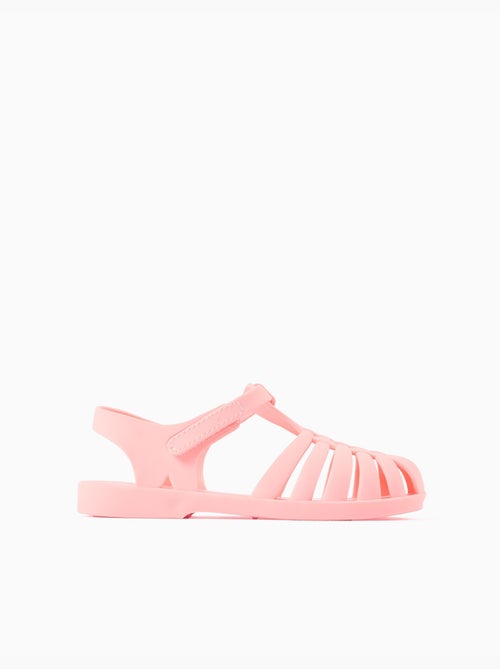 Sandali jelly in gomma con chiusura a strappo - Kiabi