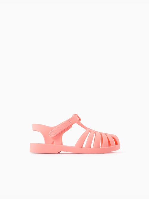 Sandali jelly in gomma con chiusura a strappo - Kiabi