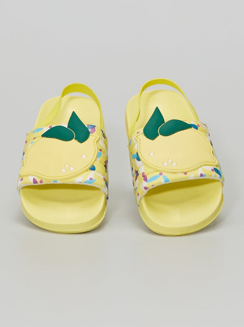Sandali 'limone' GIALLO - Kiabi