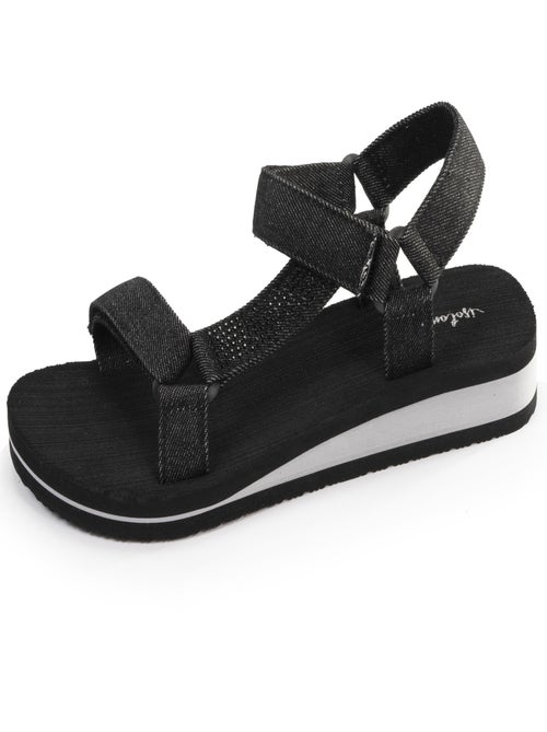 Sandali molto confortevole, facile da allacciare  Isotoner - Kiabi