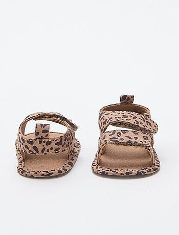 Sandali morbidi con due fascette