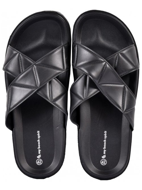 Sandali Mule Intrecciati - Kiabi Sandali Mule Intrecciati - Kiabi