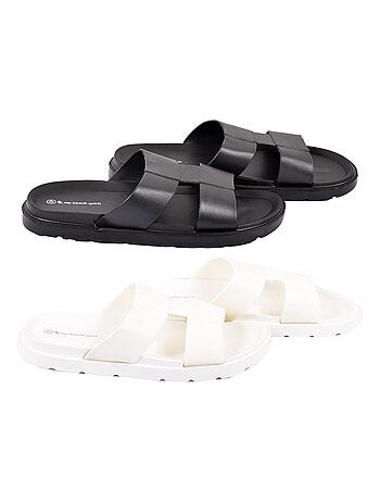 Sandali Mules INCROCIATI Confezione da 2