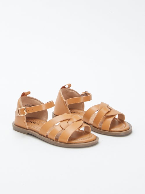 Sandali multicinturino con tallone chiuso - Kiabi