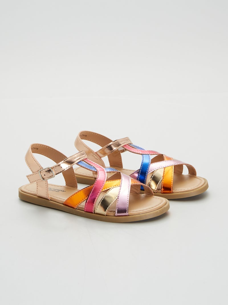 Sandali multicolori ROSA - Kiabi