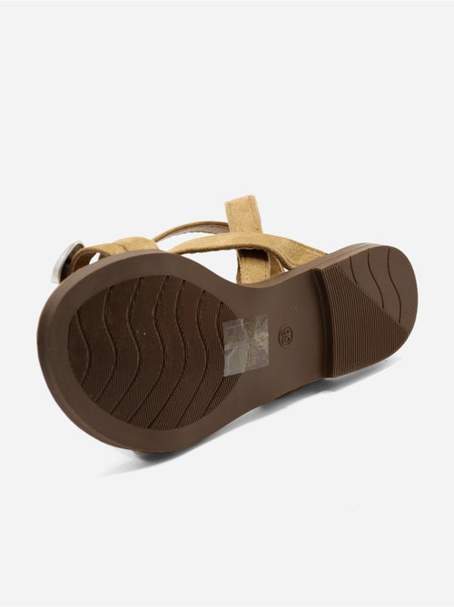 Sandali piatti con cinturini incrociati - Kiabi Sandali piatti con cinturini incrociati - Kiabi