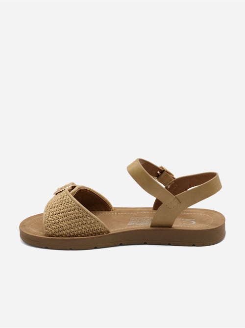 Sandali piatti con fibbia - Kiabi
