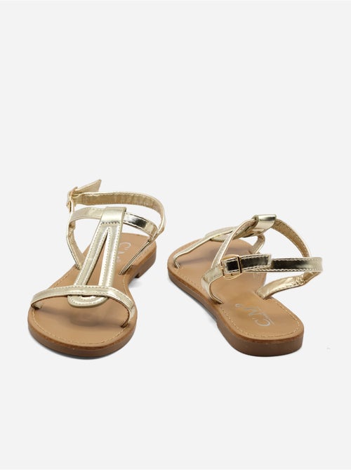 Sandali piatti da infilare - C M - Kiabi