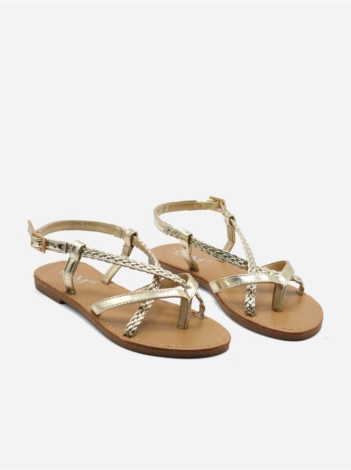 Sandali piatti da infilare - C M - Kiabi