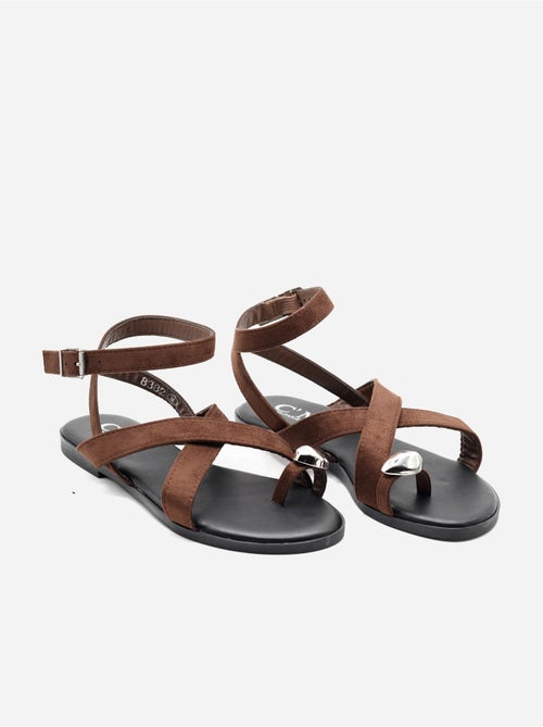 Sandali piatti da infilare - C M - Kiabi