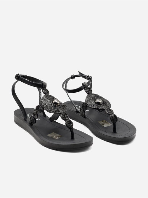 Sandali piatti da infilare - C M - Kiabi