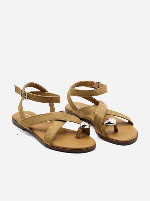 Sandali piatti da infilare - C M - Kiabi