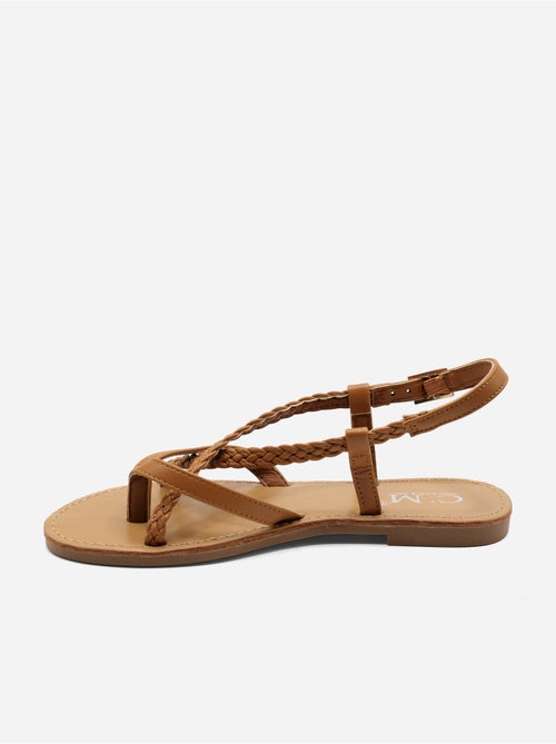 Sandali piatti intrecciati - Kiabi