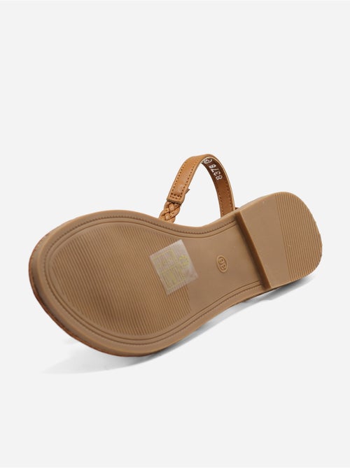 Sandali piatti intrecciati - Kiabi