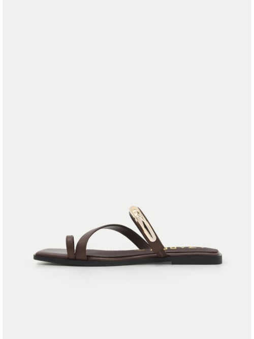 Sandali Piatti Materiale Sintetico Montevita - Kiabi Sandali Piatti Materiale Sintetico Montevita - Kiabi