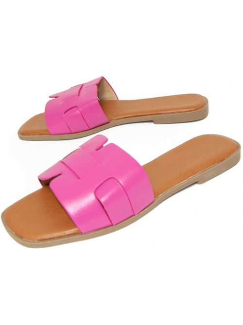 Sandali Piatti Materiale Sintetico Montevita - Kiabi Sandali Piatti Materiale Sintetico Montevita - Kiabi
