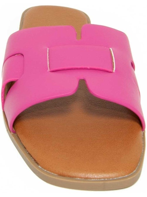 Sandali Piatti Materiale Sintetico Montevita - Kiabi Sandali Piatti Materiale Sintetico Montevita - Kiabi