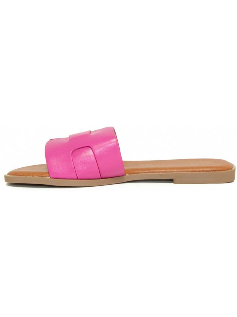 Sandali Piatti Materiale Sintetico Montevita Rosa - Kiabi