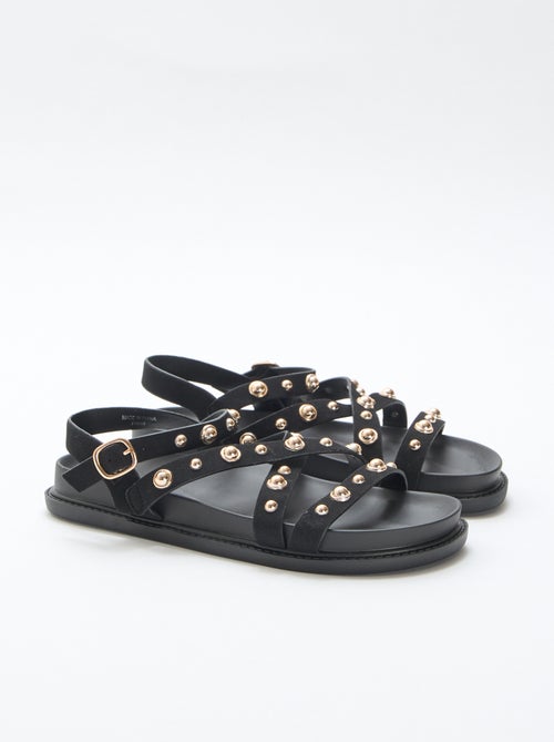 Sandali platform con listini borchiati - Kiabi