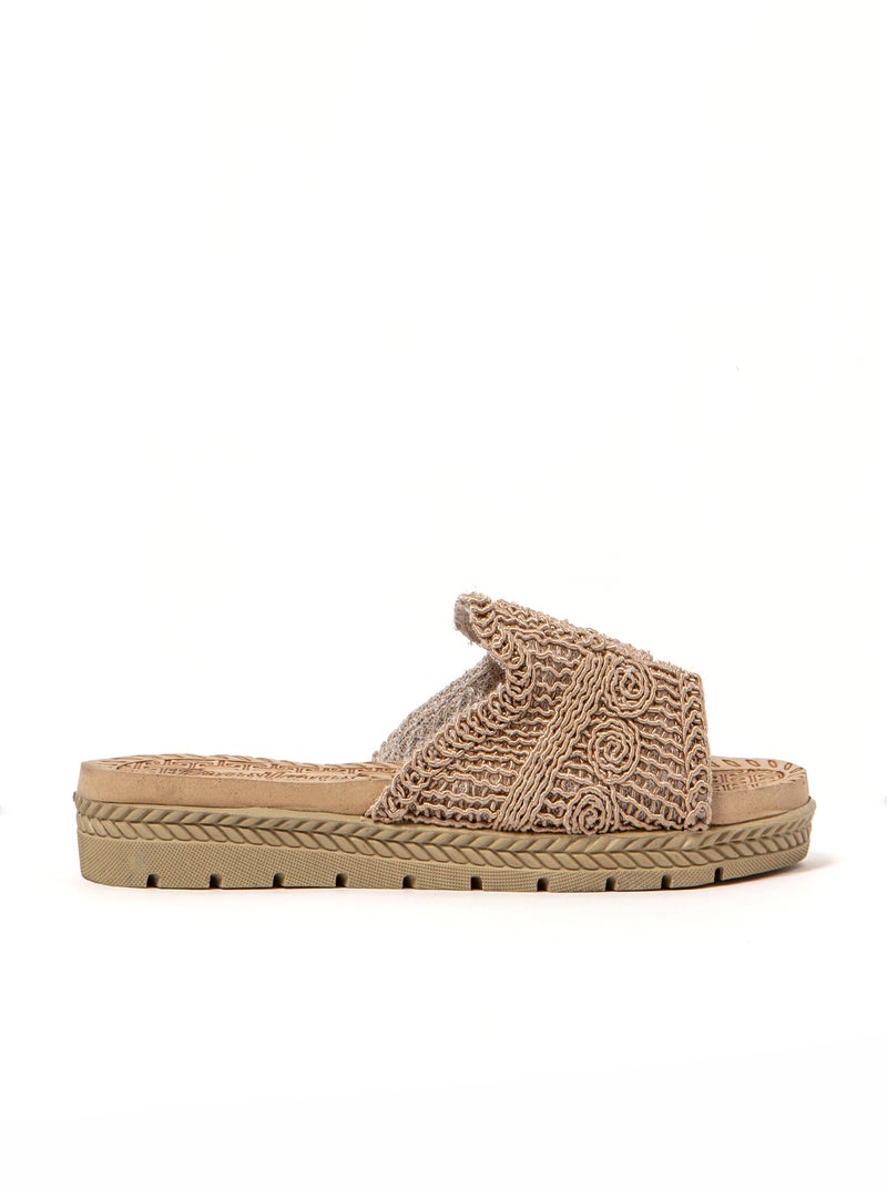 Sandali playa donna Brasileras suola in gomma Beige - Kiabi