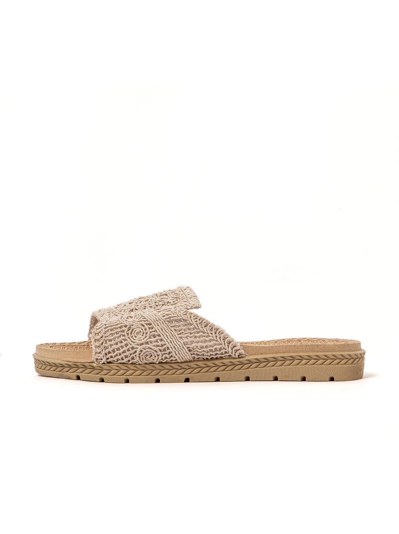 Sandali playa donna Brasileras suola in gomma Beige - Kiabi