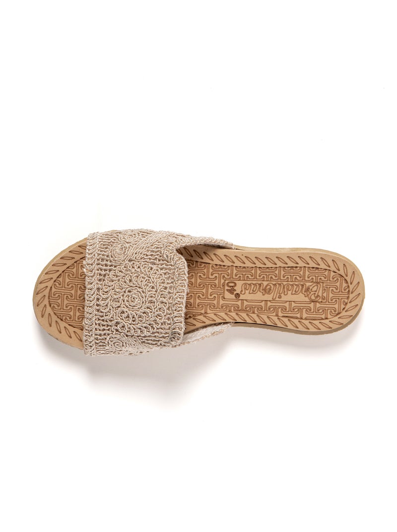 Sandali playa donna Brasileras suola in gomma Beige - Kiabi