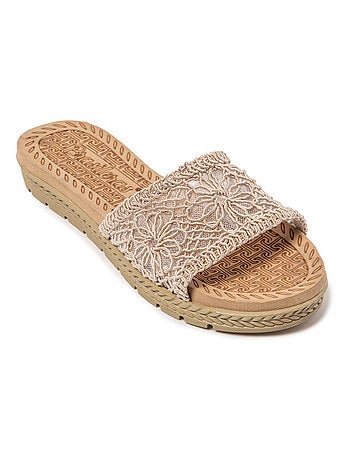 Sandali playa donna Brasileras suola in gomma