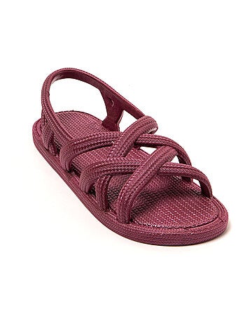 Sandali playa donna Brasileras suola in gomma