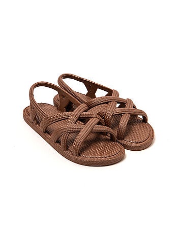 Sandali playa donna Brasileras suola in gomma