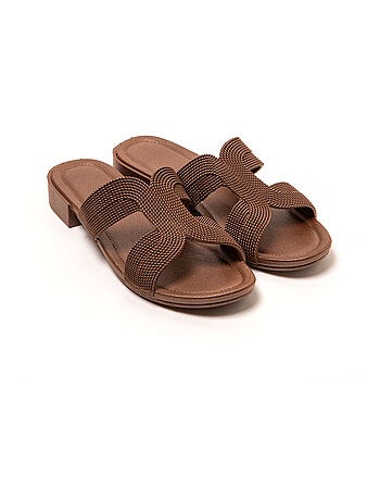 Sandali playa donna Brasileras suola in gomma